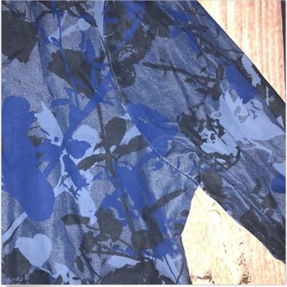 Juicy Couture zip up Blue Fatigue bomber jacket - Picture 4 of 4